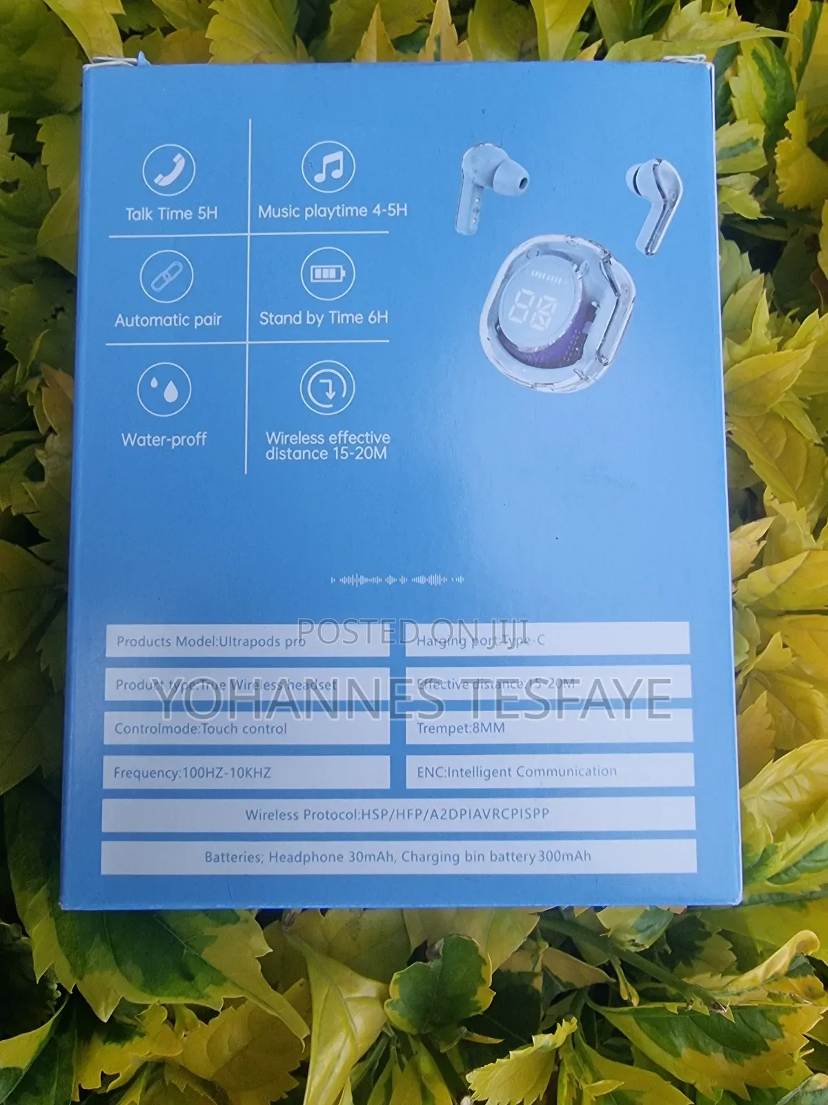 Ultrapods Pro Wireless Earbuds