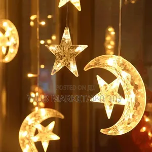 Moon And Star Led Curtain Lights