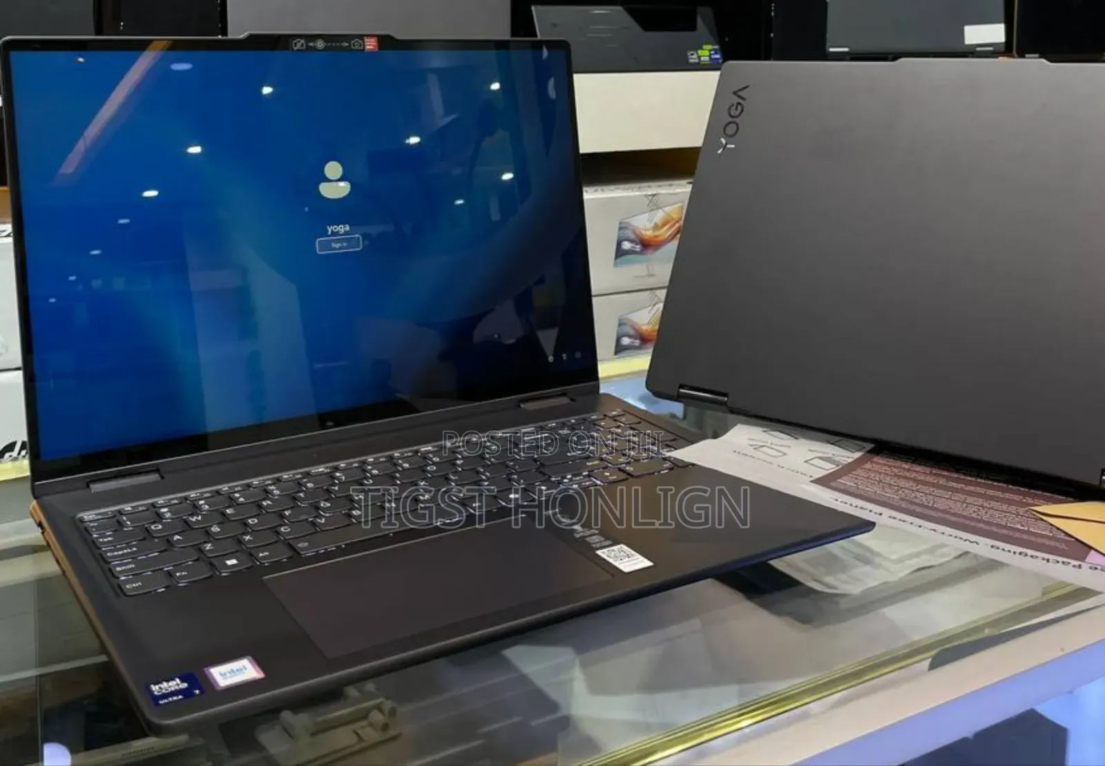 New Laptop Lenovo Yoga 7i 16GB Intel Core Ultra 7 SSD 1T