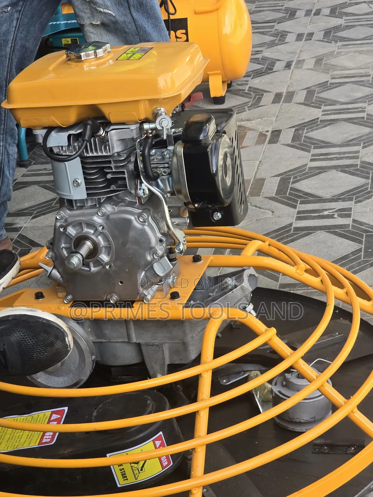 Concrete Power Trowel Machine