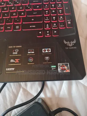 Laptop Asus TUF Gaming FX504 8GB AMD Ryzen 5 HDD+SSD 512GB