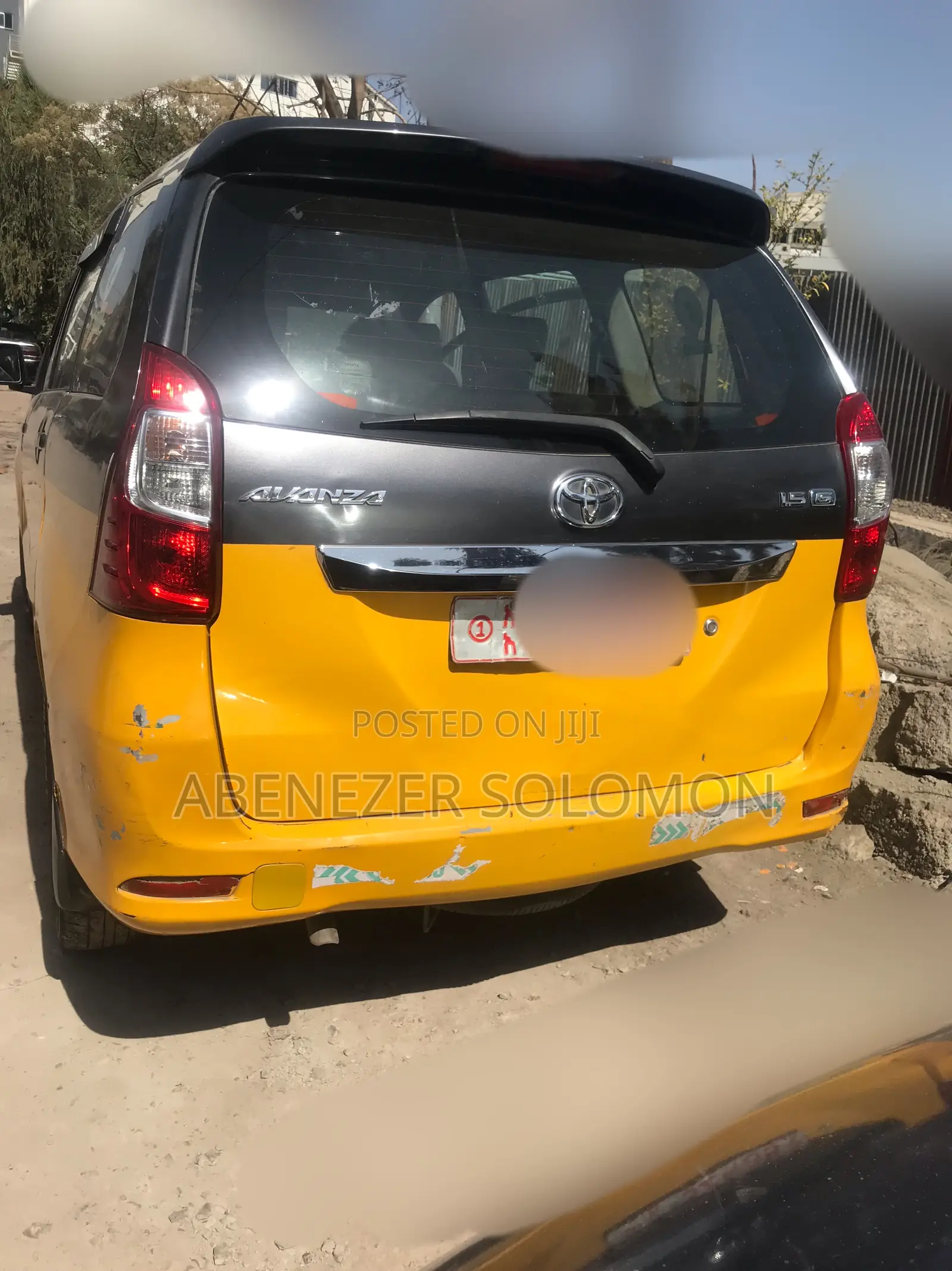 Toyota Avanza 2016 Yellow