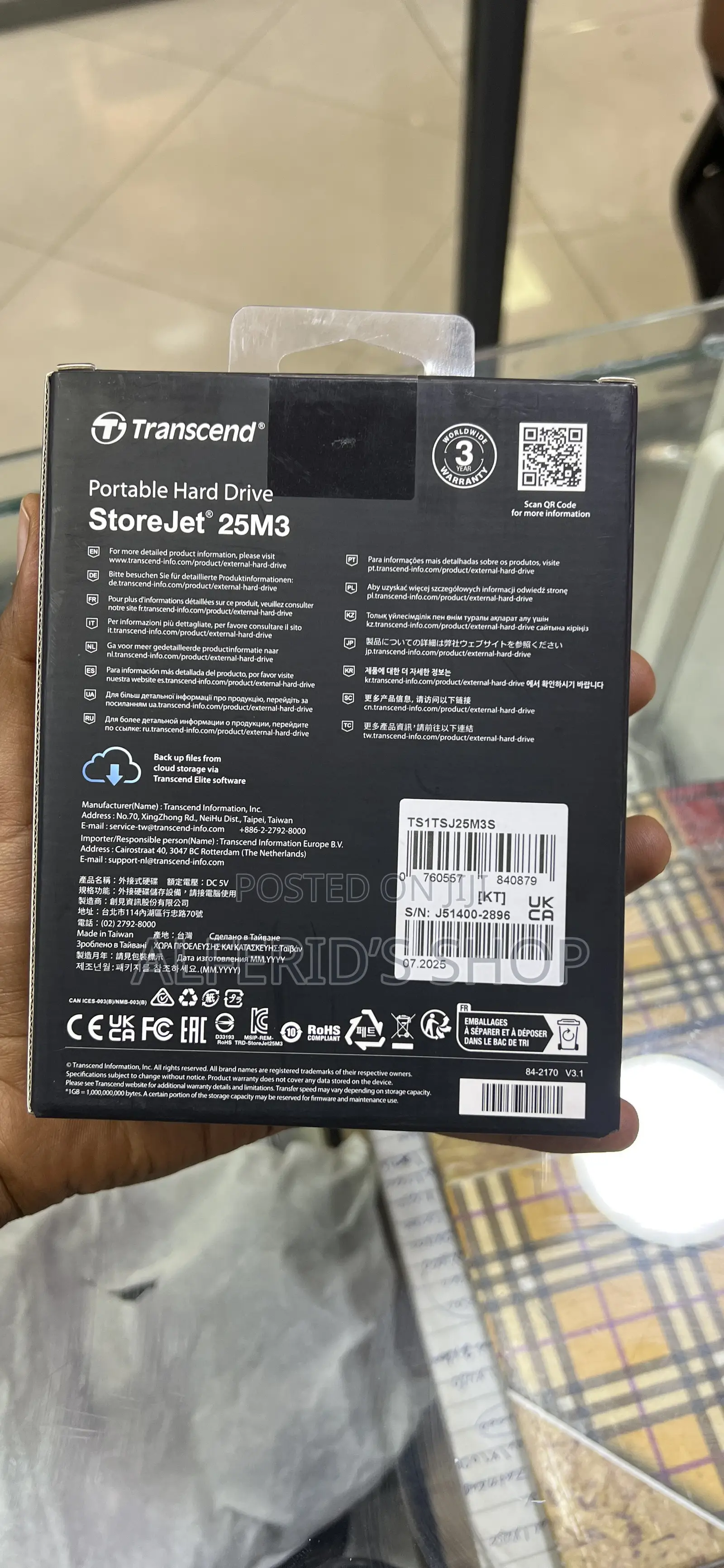 Transcend 1tb Portable Hdd – Fast, Reliable Storage