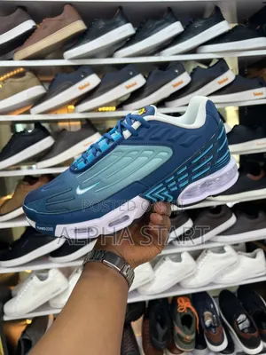 Nike Air Max Slo Blue High Master Quality Smooth Sneakers for Man's