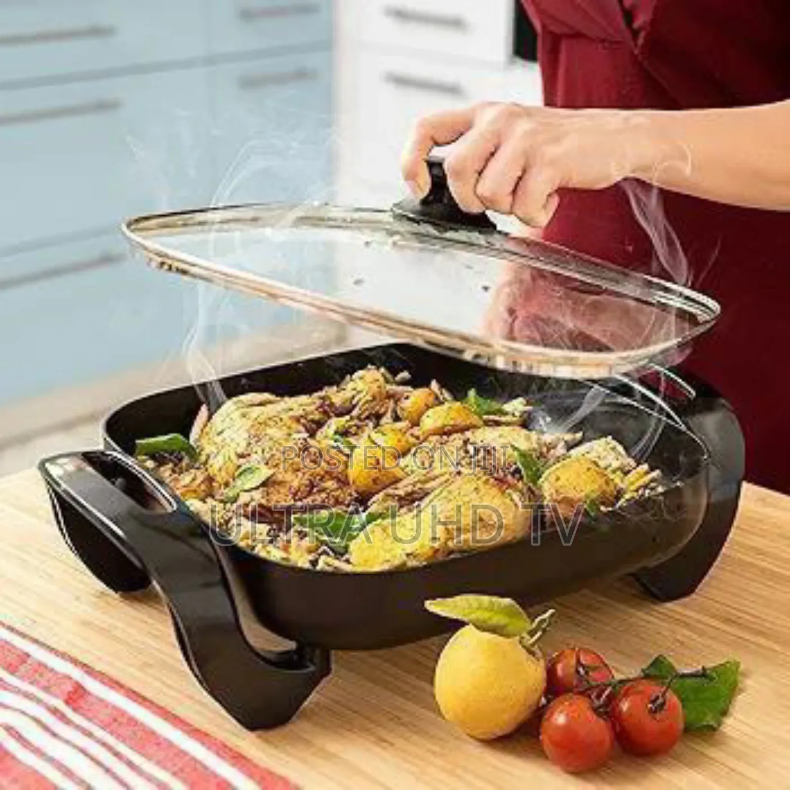 Pizza Pan Bomn Electric Frying Piza Pan, (Or Similar "Quality