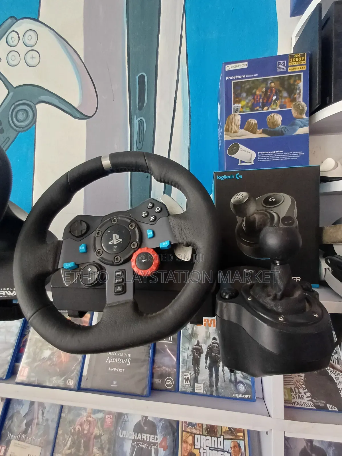 Logitech G29 Car Game