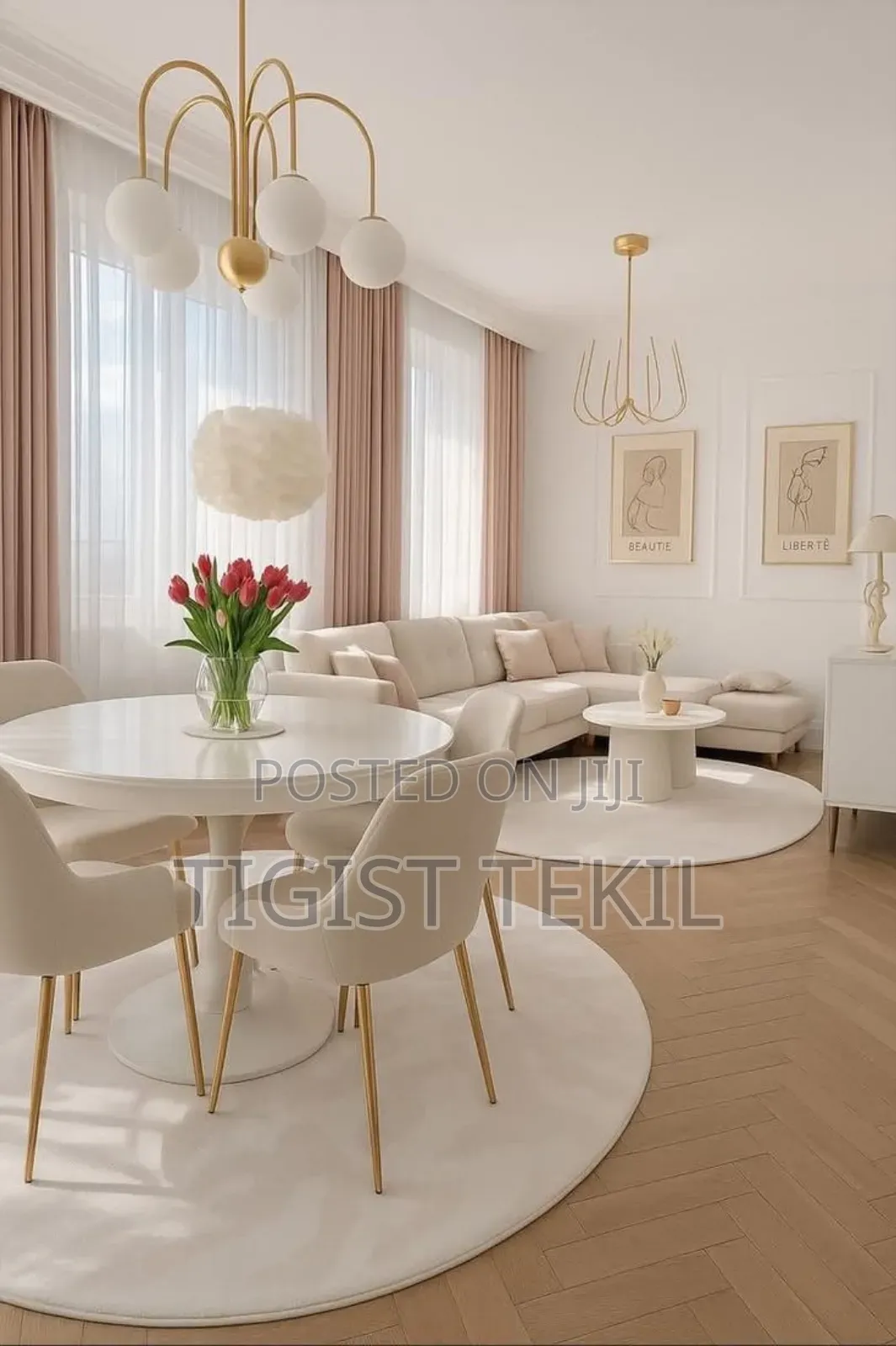 Furnished 3bdrm Apartment in Ramada, Bole for sale