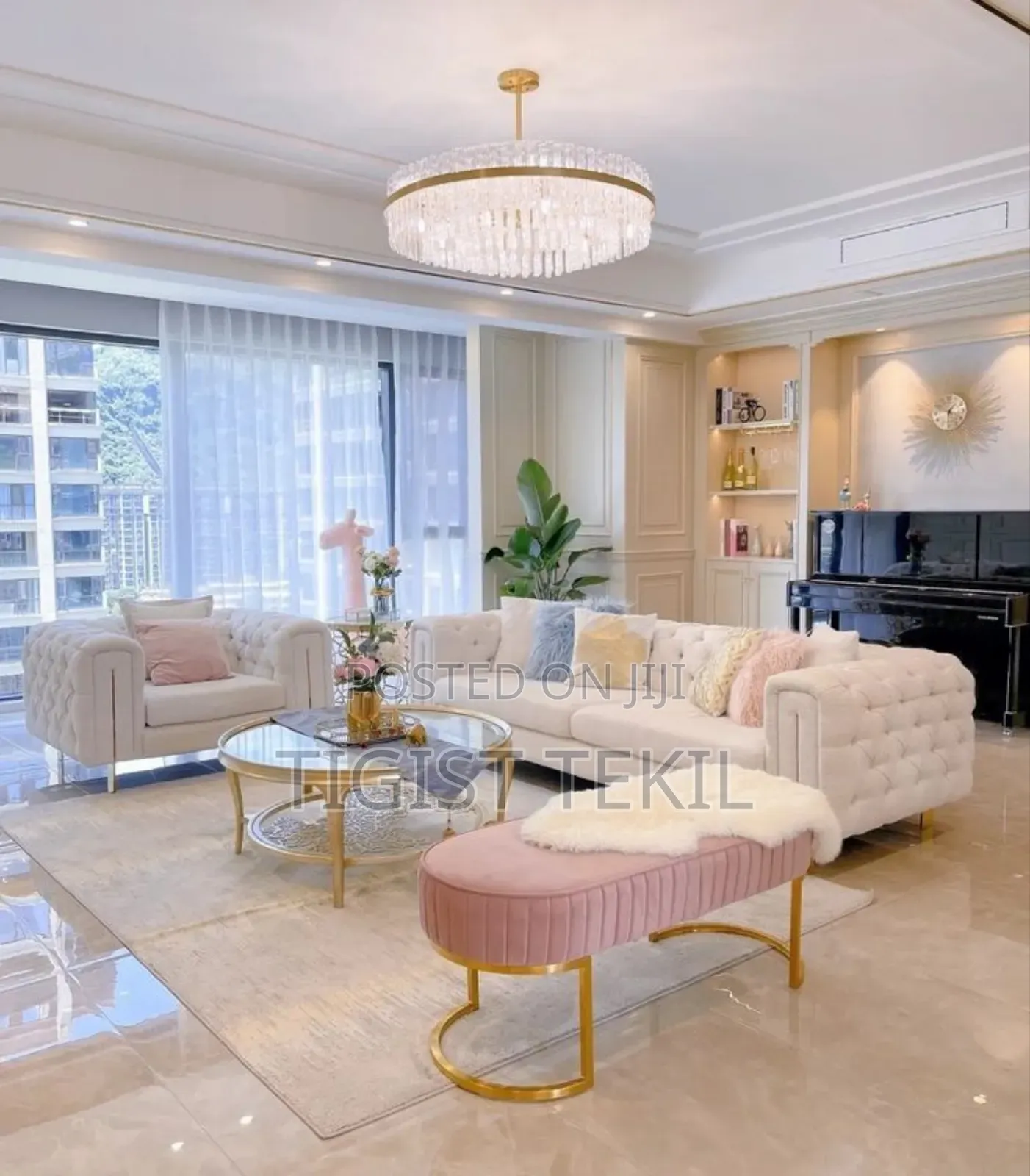 Furnished 3bdrm Apartment in Ramada, Bole for sale