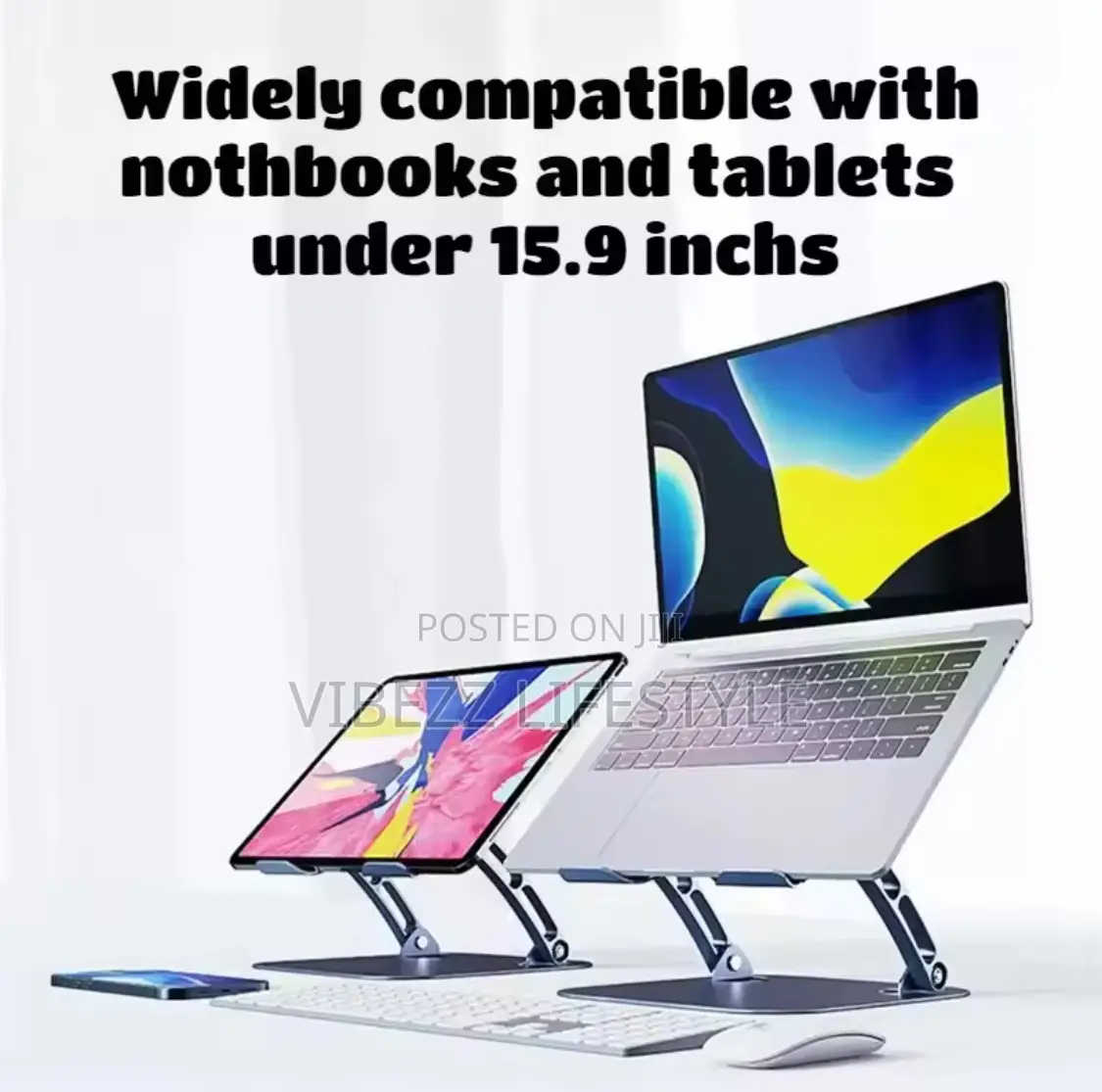 Quiet Fan Laptop Stand