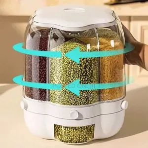 Rotary 6 In 1 Cereal Dispenser