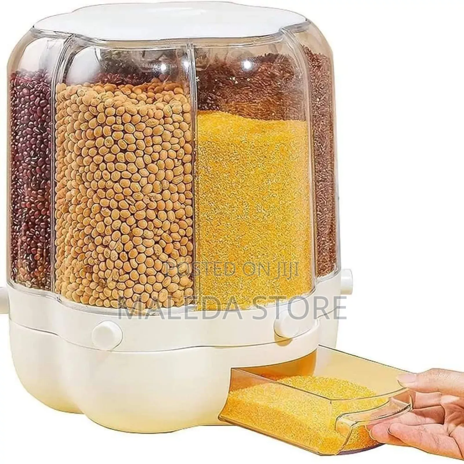 Rotary 6 In 1 Cereal Dispenser
