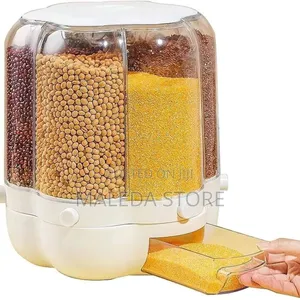 Rotary 6 In 1 Cereal Dispenser