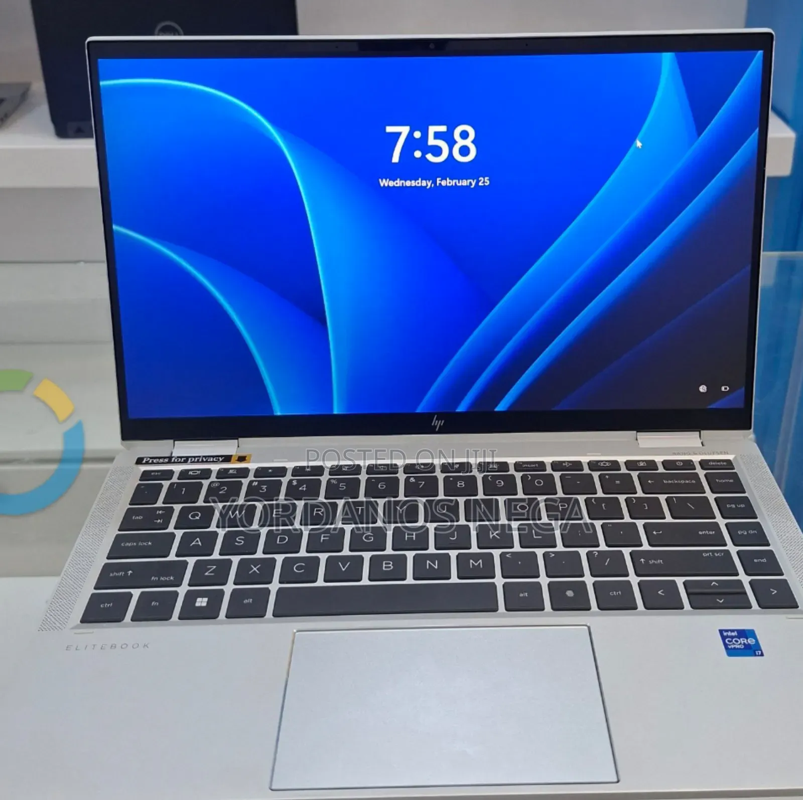 New Laptop HP EliteBook 1040 G8 32GB Intel Core i7 SSD 512GB