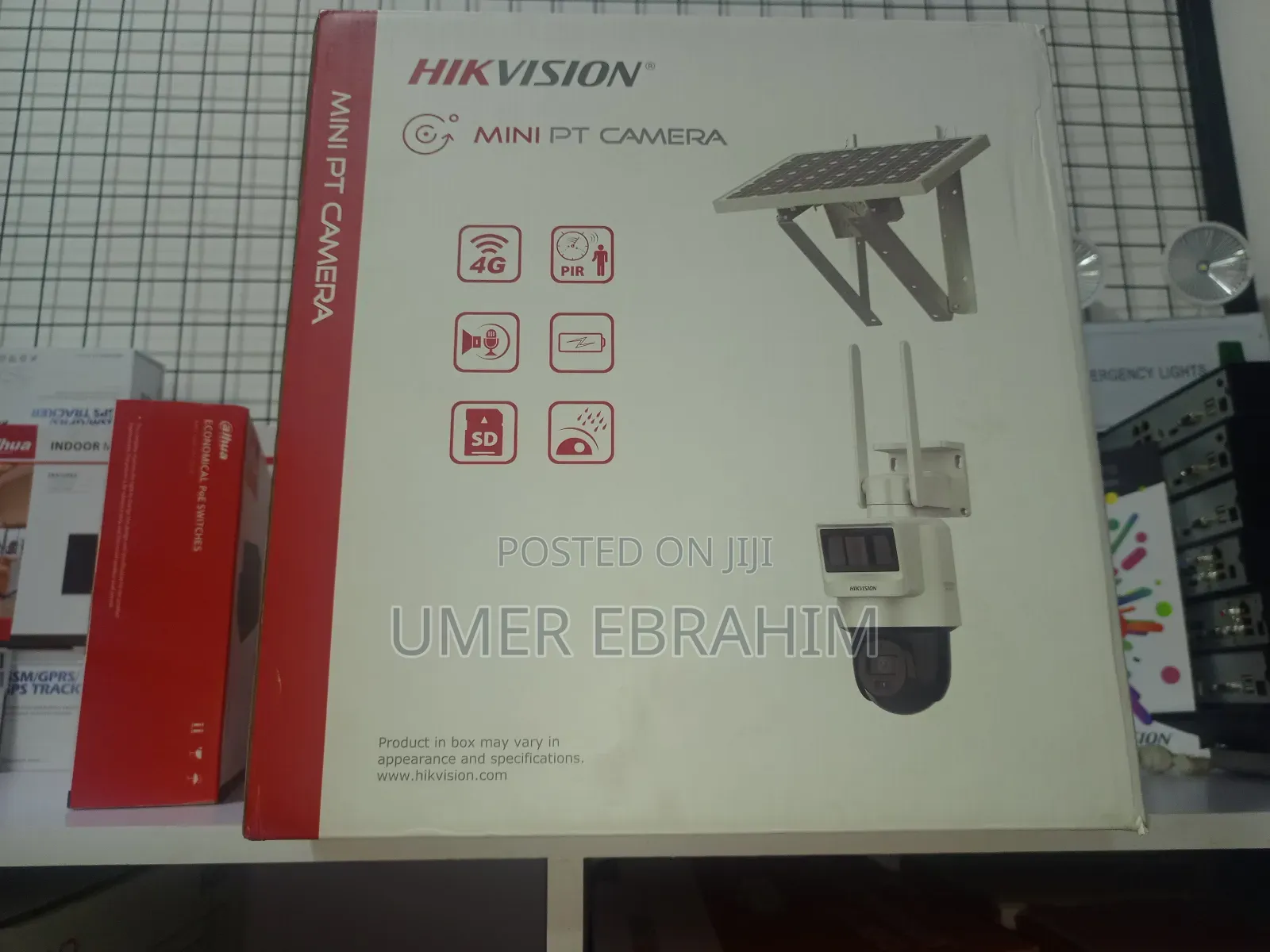 Hikvision4+4mp Mini PTZ Solar Panel