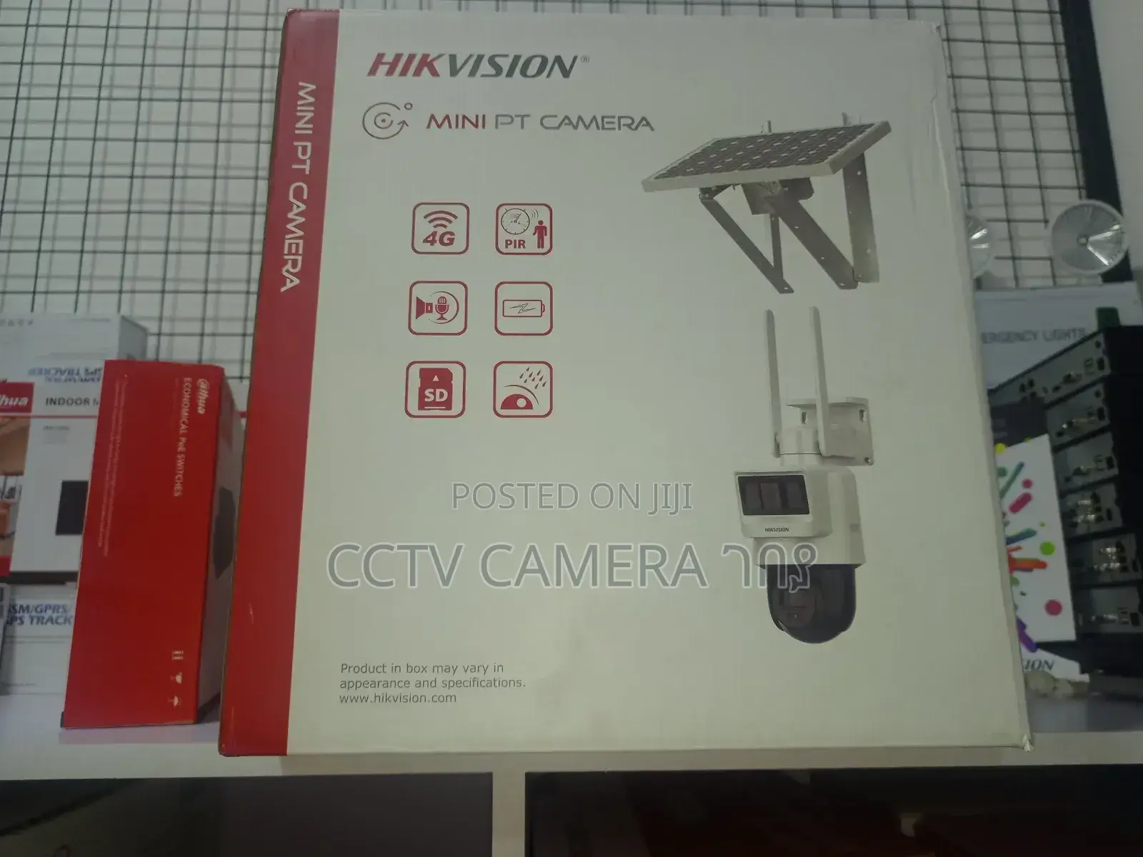 Hikvision4+4mp Mini PTZ Solar Panel