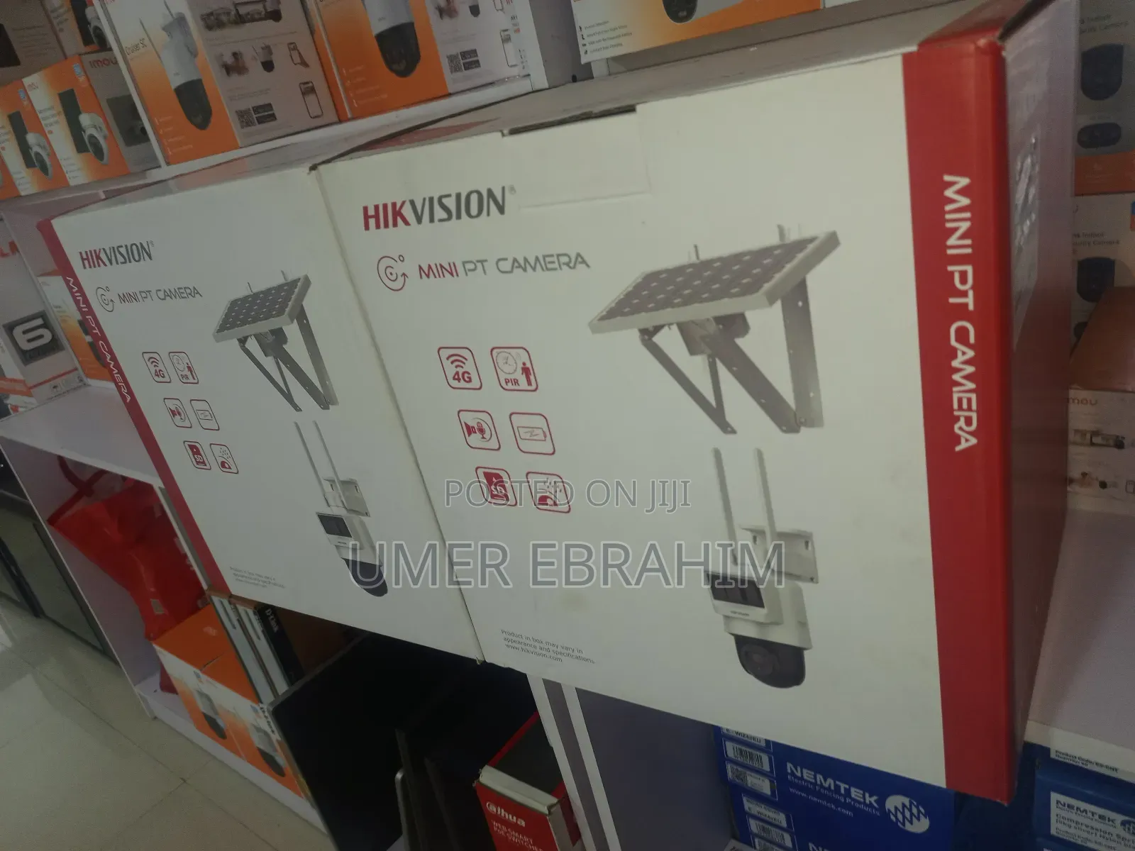 Hikvision4+4mp Mini PTZ Solar Panel