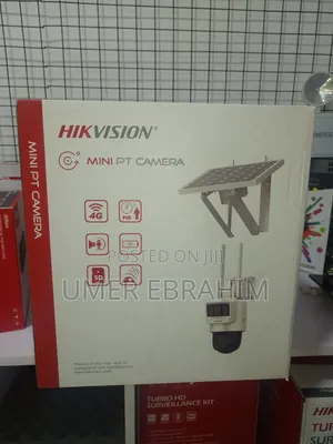 Hikvision4+4mp Mini PTZ Solar Panel