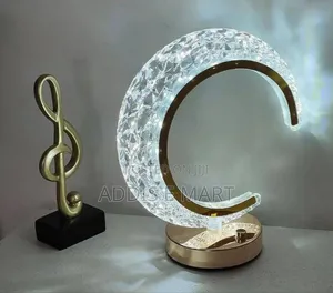 Usb Charging Led Crystal Table Lamp