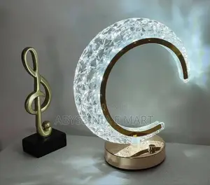 Usb Charging Led Crystal Table Lamp