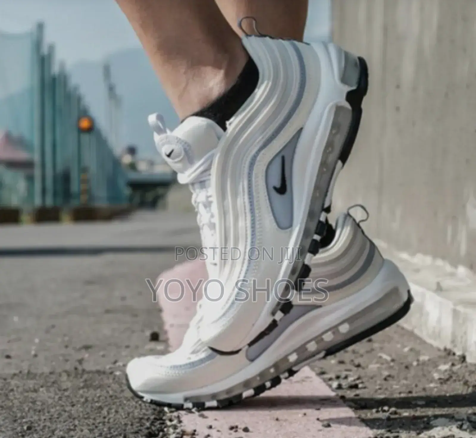 Nike Air Max 97 "Ghost "Fashion Sneaker Shoes