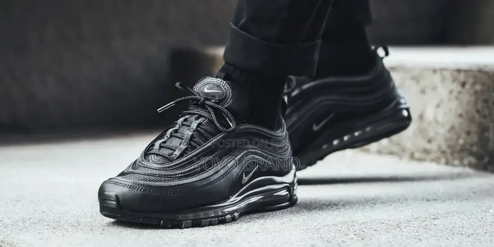 New Arrival Nike Air Max "Triple Black"Fashion Sneaker