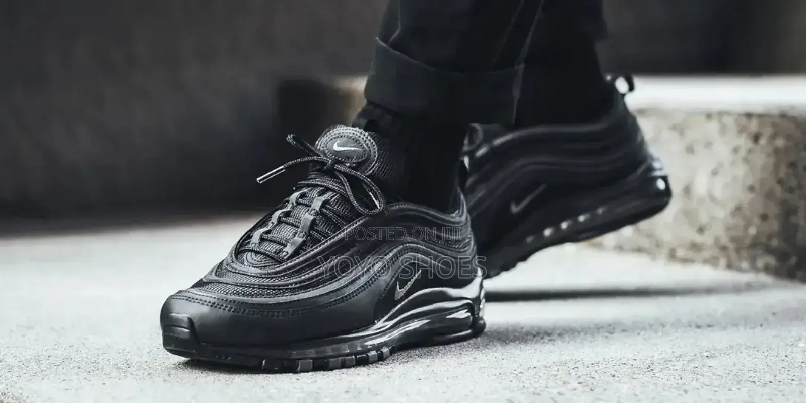 New Arrival Nike Air Max "Triple Black"Fashion Sneaker