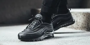 New Arrival Nike Air Max "Triple Black"Fashion Sneaker