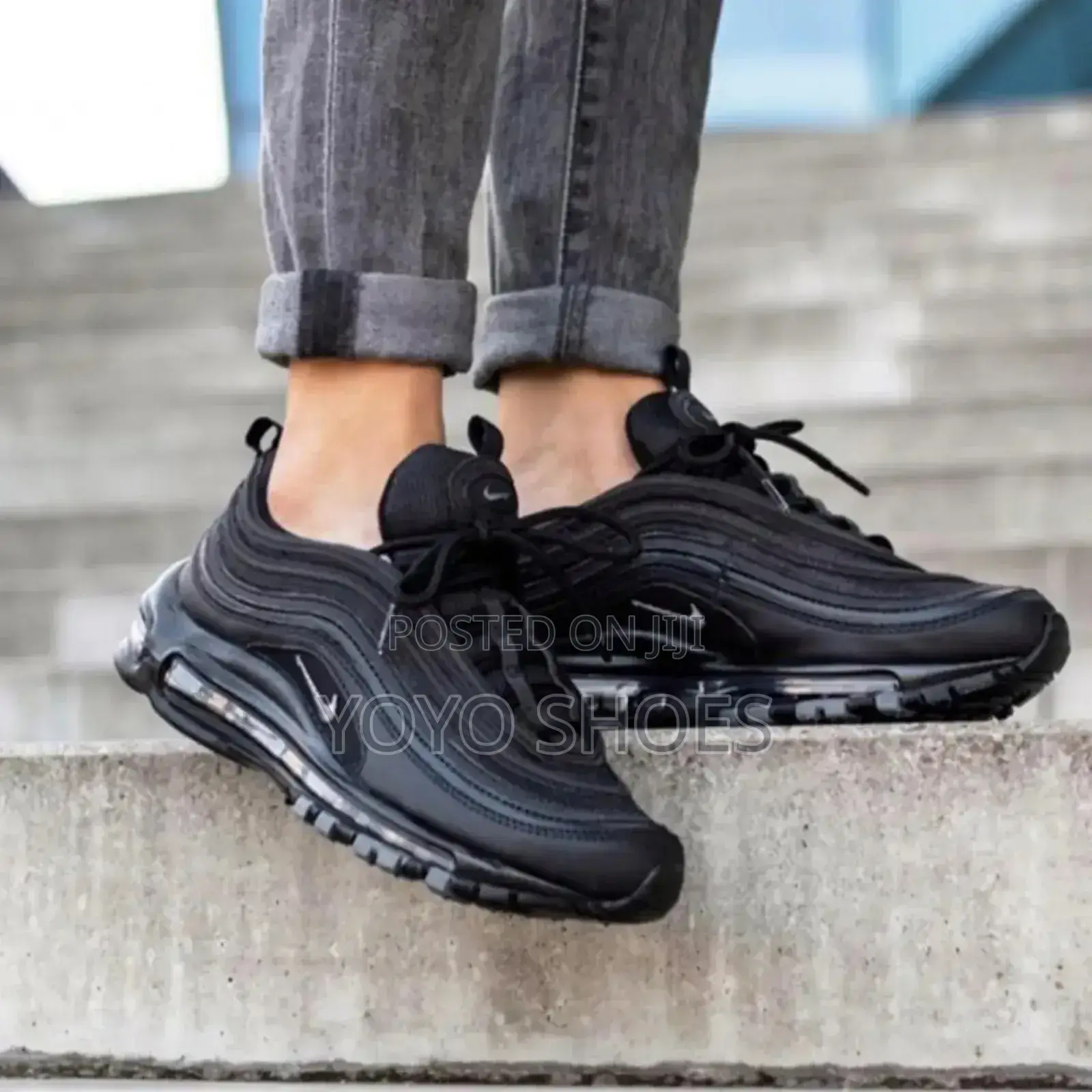 New Arrival Nike Air Max "Triple Black"Fashion Sneaker