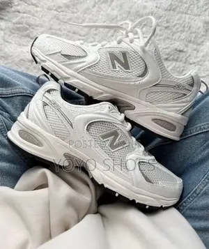 New Arrival Unisex New Balance 530 White /Silver Fashion Shoes
