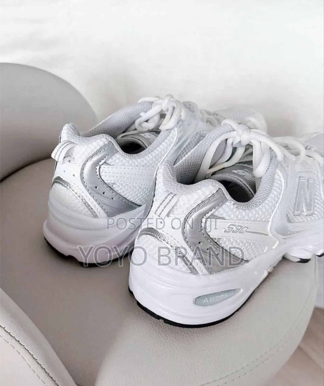 New Arrival Unisex New Balance 530 White /Silver Fashion Shoes