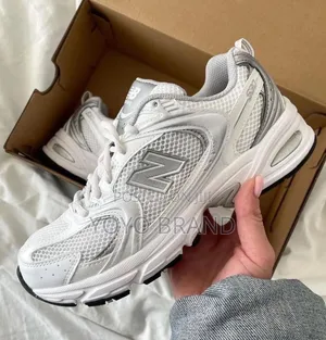 New Arrival Unisex New Balance 530 White /Silver Fashion Shoes