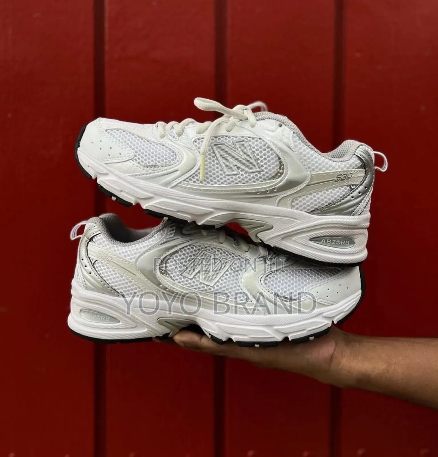 New Arrival Unisex New Balance 530 White /Silver Fashion Shoes