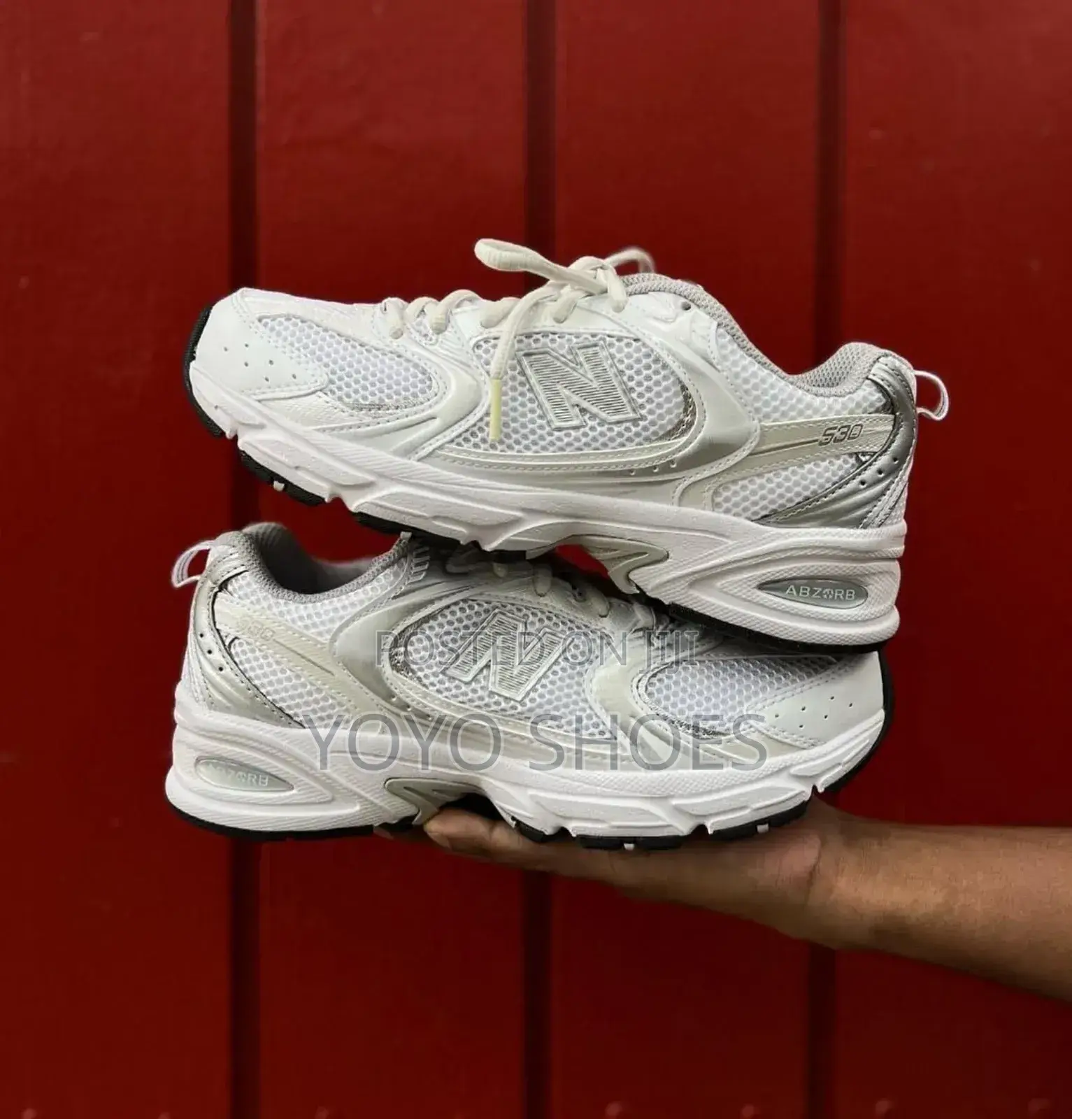 New Arrival Unisex New Balance 530 White /Silver Fashion Shoes
