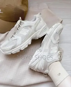 New Arrival Unisex New Balance 530 "Triple White "Fashion Sneaker
