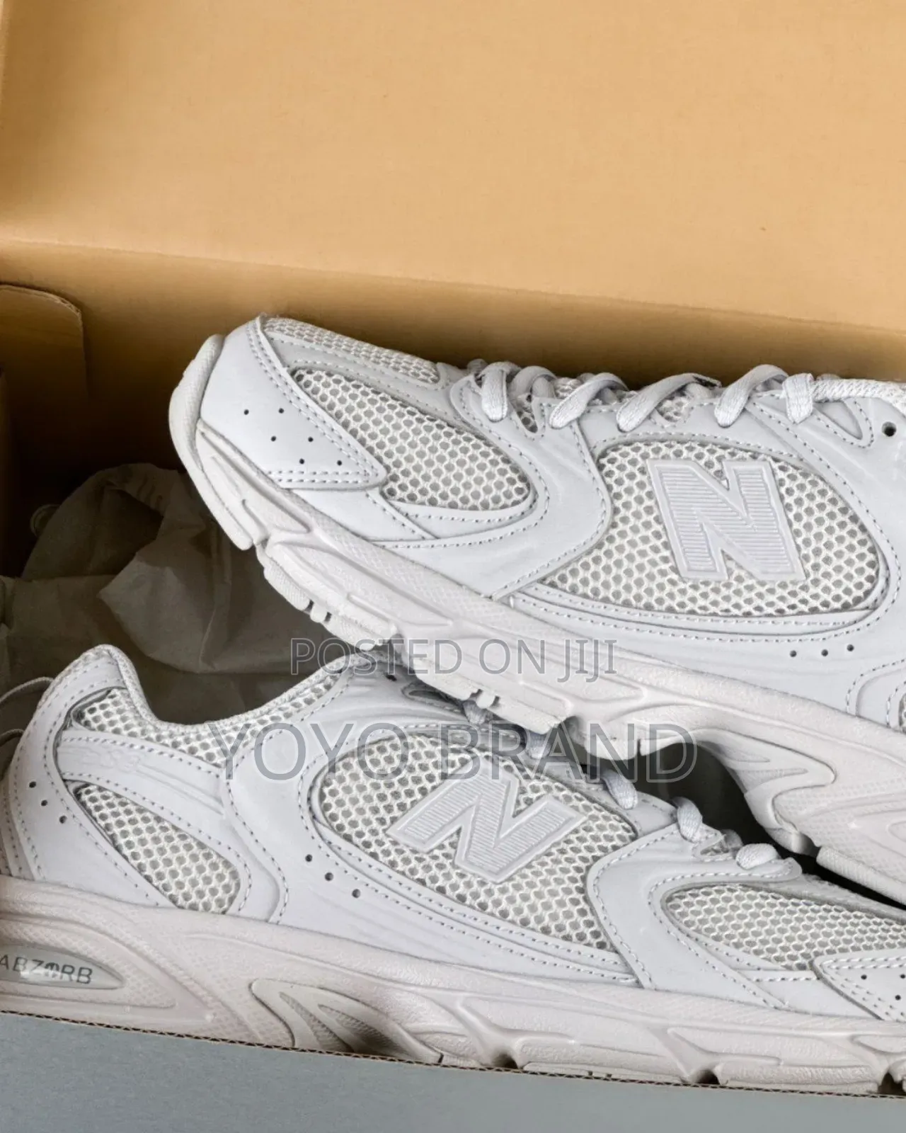 New Arrival Unisex New Balance 530 "Triple White "Fashion Sneaker