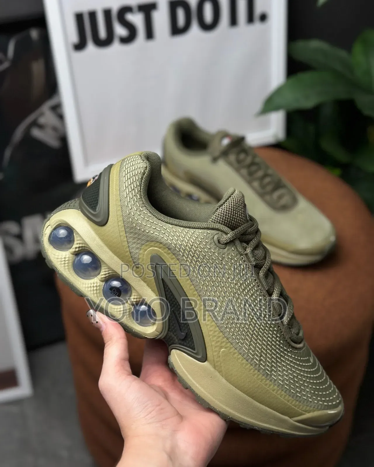 Nike Air Max Dn "Medium Olive "Ffashion Sneake Shoes