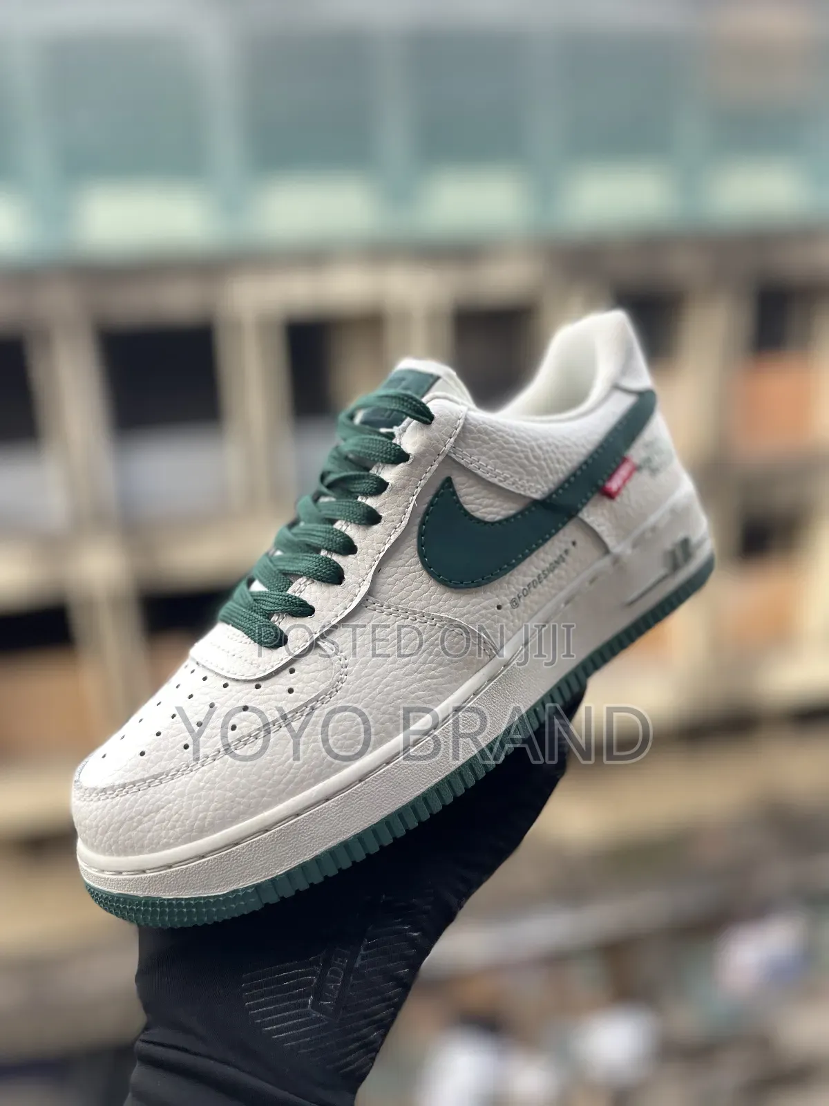 Nike Air Force 1 Low *The North Face White /Green Fashion Sneaker