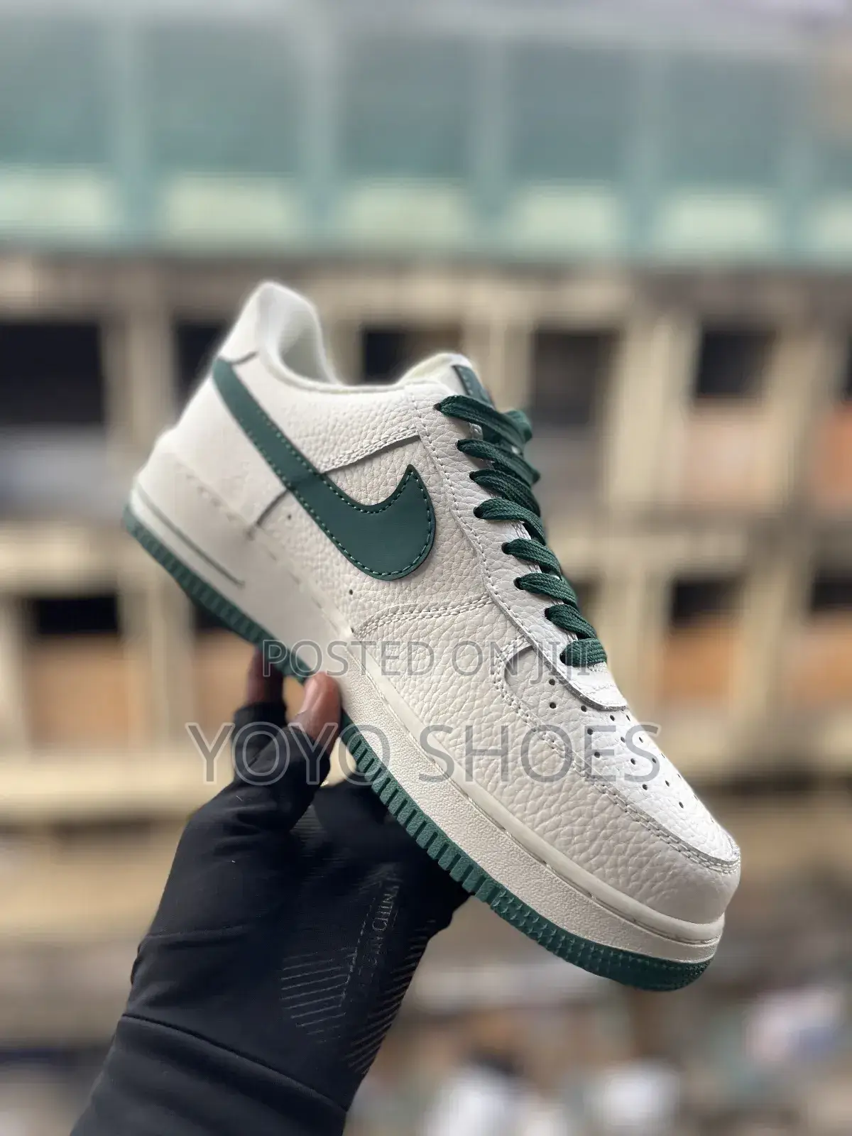 Nike Air Force 1 Low *The North Face White /Green Fashion Sneaker