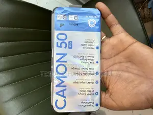 New Tecno Camon 50 256 GB Black