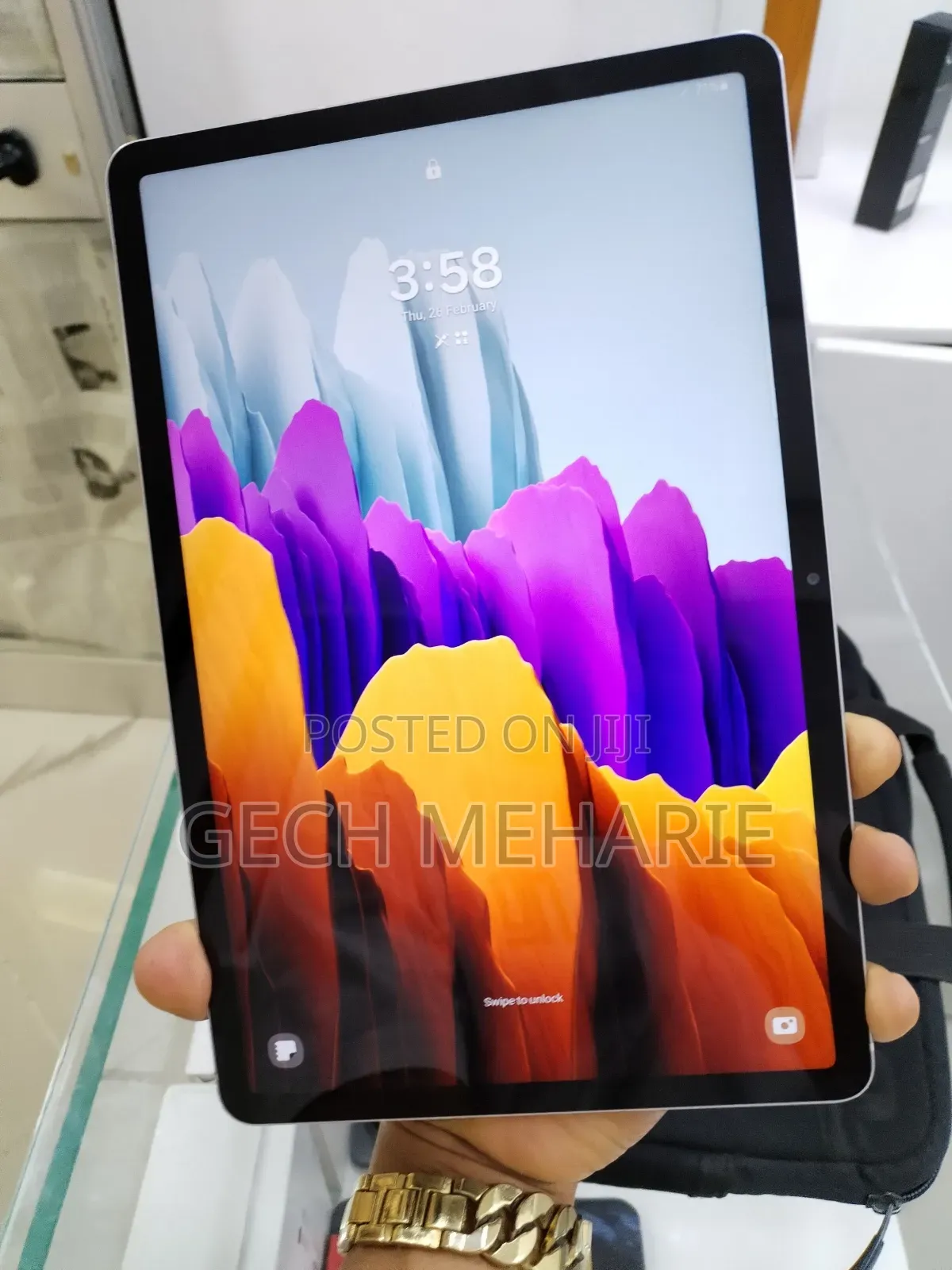 New Samsung Galaxy Tab S7 128 GB White