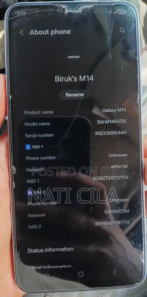 Samsung Galaxy M14 64 GB Blue