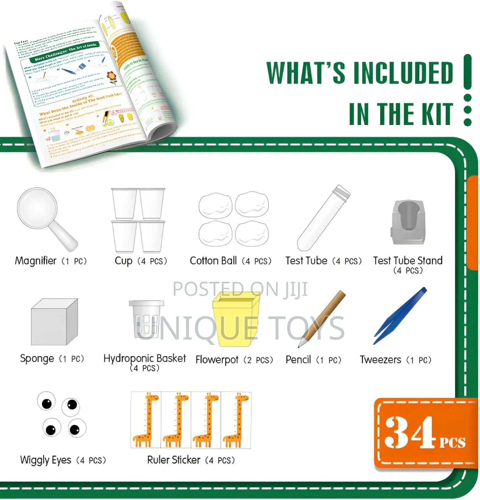 Big Bang Science – Plant Growing Botany Experiment Kit