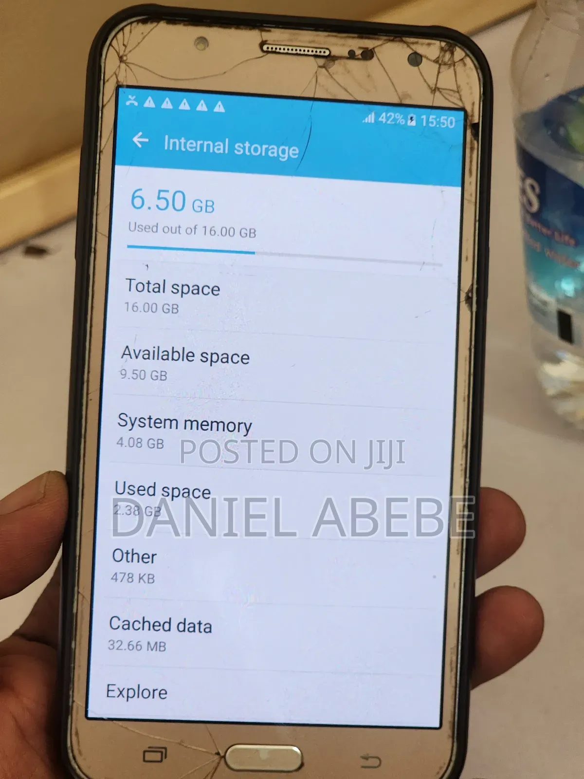 Samsung Galaxy J7 16 GB Gold