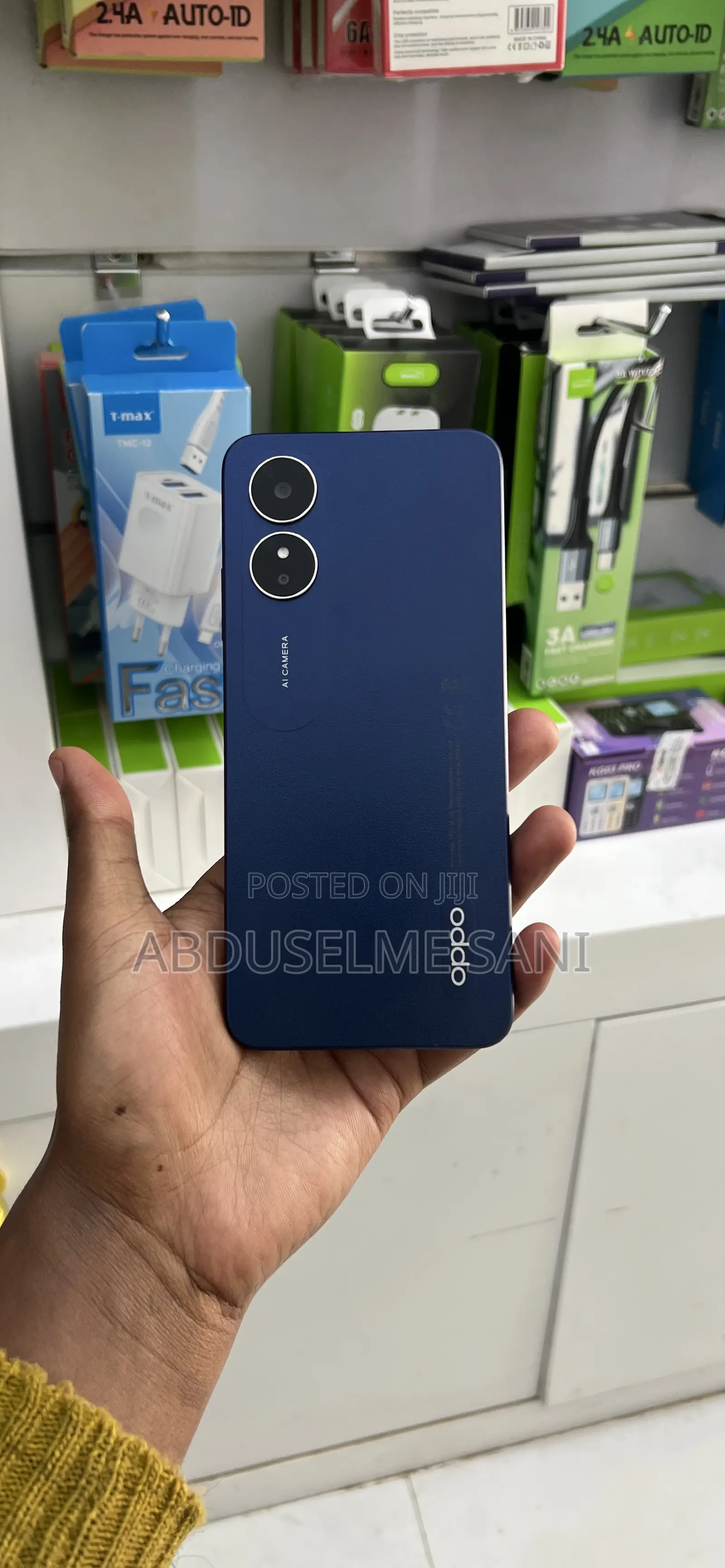 New Oppo A17 64 GB Blue