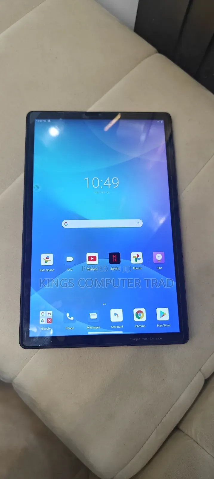 New Lenovo Tab M10 64 GB Black