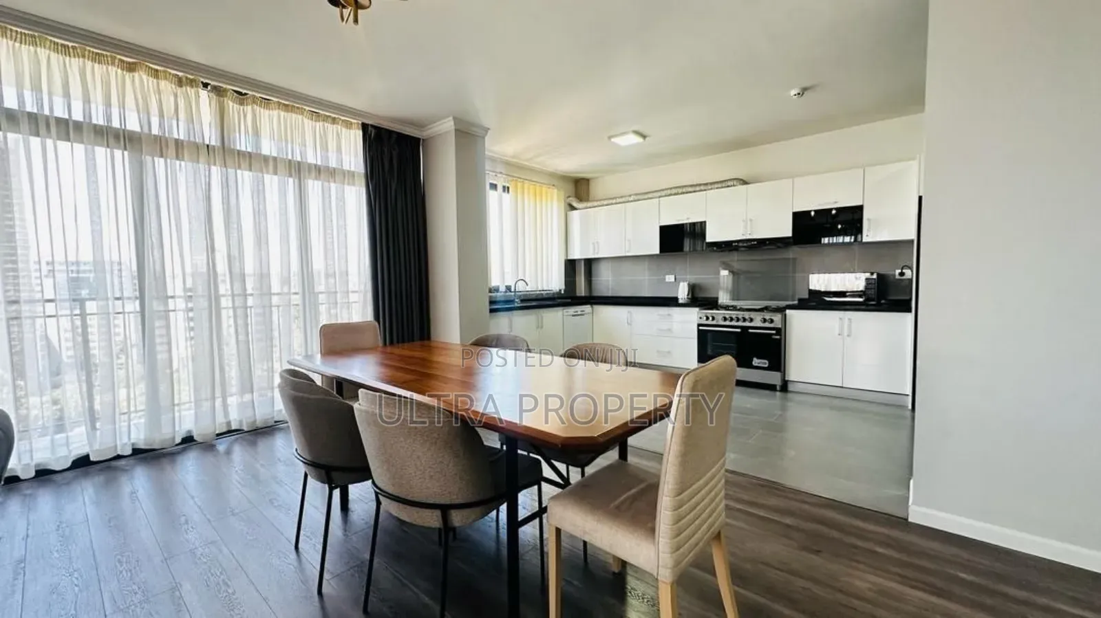 Furnished 3bdrm Apartment in Bole for rent