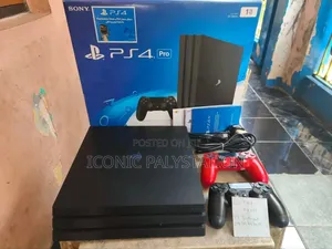 Packed Palystation 4 Pro With One Year Warranty