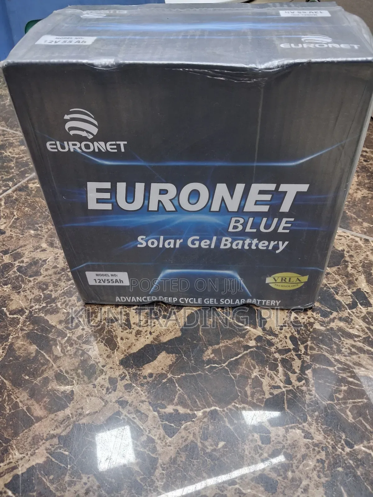 Solat Battery 12v 55a
