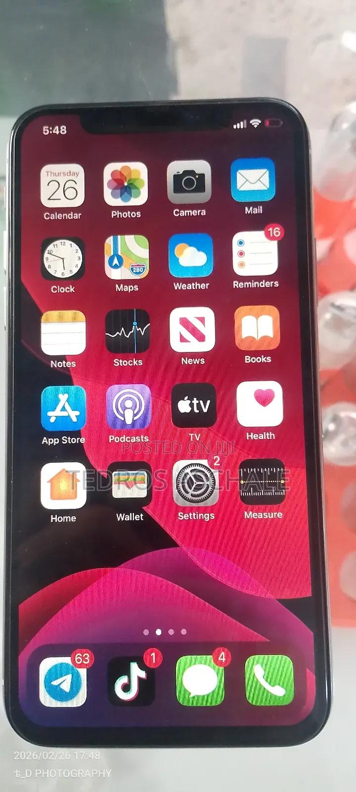 Apple iPhone X 64 GB White