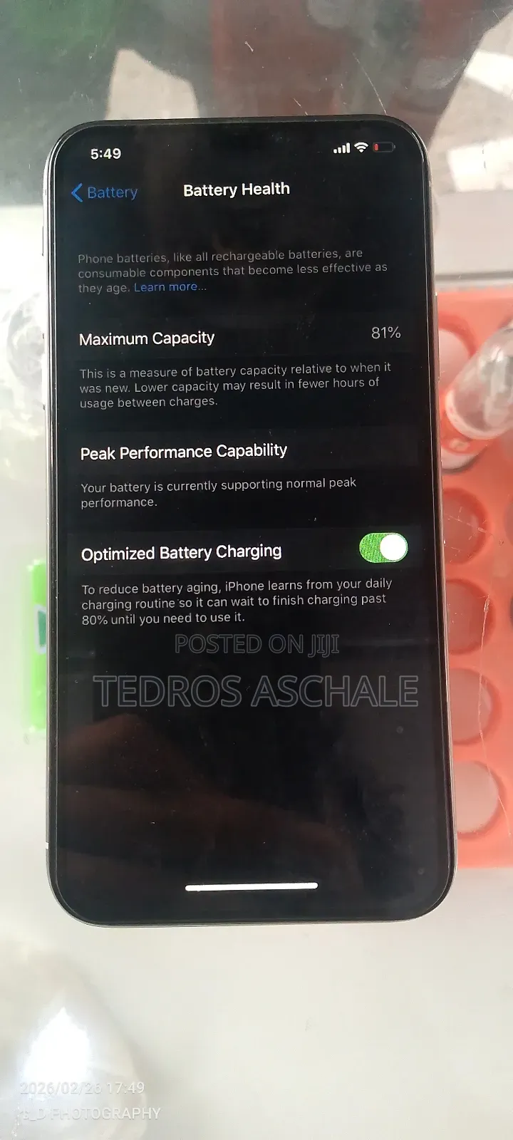 Apple iPhone X 64 GB White